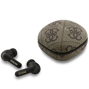 Écouteurs True Wireless Guess 4G Script Logo ENC - Marron