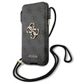 Pochette Universelle Guess 4G Script Logo avec Sangle - S/M