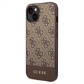 Coque Hybride iPhone 13 Pro Max Guess 4G Stripe - Marrone