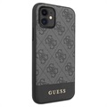 Coque Hybride iPhone 11 Guess 4G Stripe - Grise