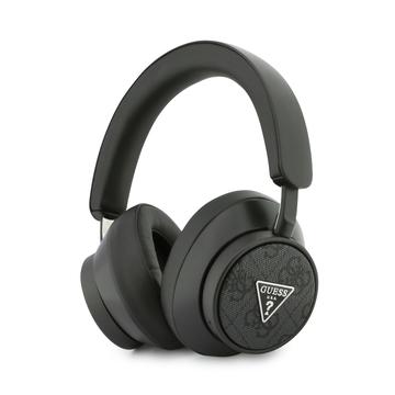 Guess 4G Triangle Logo Over-Ear Wireless Headphones with ENC - Black (Écouteurs sans fil avec logo triangulaire)