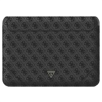 Housse pour Ordinateur Portable Guess 4G Uptown Triangle Logo - 13-14" - Noir