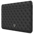 Housse pour Ordinateur Portable Guess 4G Uptown Triangle Logo - 13-14" - Noir