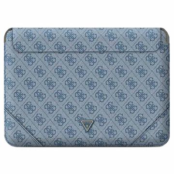 Housse pour Ordinateur Portable Guess 4G Uptown Triangle Logo - 13-14" - Bleu
