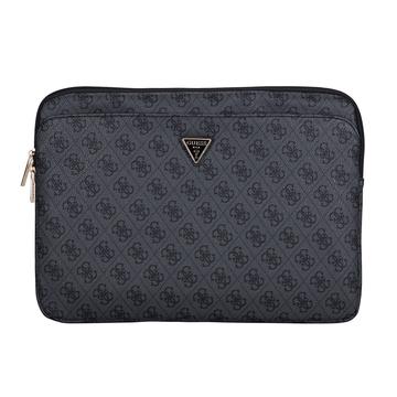 Housse pour ordinateur portable Guess 4G Zipper Pocket Triangle Logo - 14" - Noir