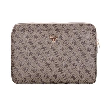 Housse pour ordinateur portable Guess 4G Zipper Pocket Triangle Logo - 14"