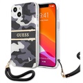 Coque iPhone 13 Guess Camo Strap Collection