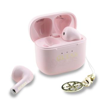 Écouteurs True Wireless Guess Charm avec effet brillant et logo classique