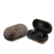 Guess GUTWSP4EGW 4G Metal Logo TWS Earphones (Emballage ouvert - Satisfaisant Bulk) - Marron