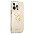 Coque Hybride iPhone 13 Pro Guess Glitter 4G Big Logo