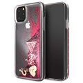 Coque iPhone 11 Pro Max Guess Glitter Collection - Framboise