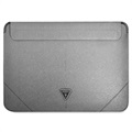 Housse pour Ordinateur Portable Guess Saffiano Triangle Logo - 13-14" - Argenté