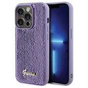 Coque iPhone 15 Pro Max Guess Sequin Script Logo