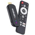 H96 MAX S905L3 4K HDR Android 14 TV Stick avec WiFi 6 - Noir