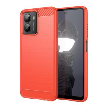 Coque HMD Fusion en TPU Brossé - Fibre de Carbone