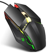 HXSJ S200 Wired Mouse Souris de jeu lumineuse et colorée
