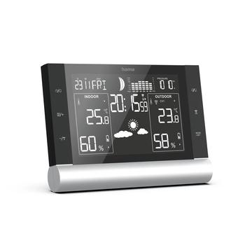 Hama Black Line Plus Station Météo avec Réveil