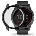 Coque Garmin Venu 2S en TPU avec Protecteur d'Écran Hat Prince - 40mm - Noire