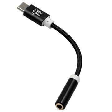 Adaptateur Audio USB 3.1 Type-C / 3.5mm Hat Prince - Noir