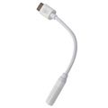 Adaptateur Audio USB 3.1 Type-C / 3.5mm Hat Prince - Blanc