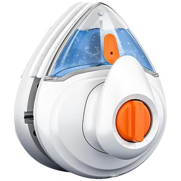 Outil de nettoyage des fenêtres extérieures en hauteur / Brosse magnétique double face pour essuyer les vitres