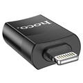 Adaptateur OTG Hoco UA17 USB 2.0 vers Lightning - Noir