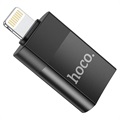 Adaptateur OTG Hoco UA17 USB 2.0 vers Lightning - Noir