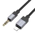 Hoco UPA32A Câble audio Lightning vers 3.5mm - 1m - Noir