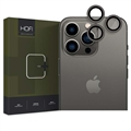 Protecteur d'Objectif iPhone 15 Pro/15 Pro Max Hofi Camring Pro+ - Bord Noir