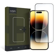 Protecteur d’Écran - 9H - iPhone 15 en Verre Trempé - Hofi Premium Pro+ - Bord Noir