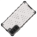 Coque Hybride Samsung Galaxy S21 FE 5G Honeycomb Armored - Transparente