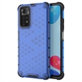 Coque Hybride Xiaomi Redmi Note 11/11S Honeycomb Armored - Bleue