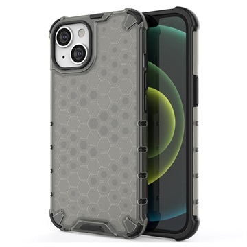 Coque Hybride iPhone 14 Max Honeycomb Armored - Noire