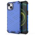 Coque Hybride iPhone 14 Max Honeycomb Armored - Bleue