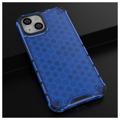 Coque Hybride iPhone 14 Max Honeycomb Armored - Bleue