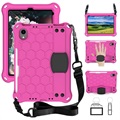 Étui iPad Mini (2021) EVA - Série Honeycomb - Rose Vif