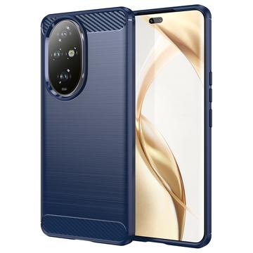Coque Honor 200 Pro en TPU Brossé - Fibre de Carbone