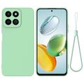 Coque Honor 200 Smart/X7c en silicone liquide avec dragonne