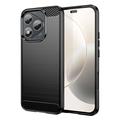 Coque Honor 400 Lite en TPU Brossé - Fibre de Carbone