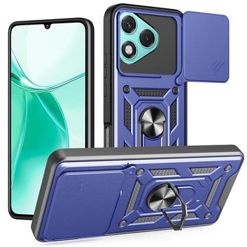 Coque Hybride Honor 400 Lite à Anneau Rotatif avec Protection pour Appareil Photo