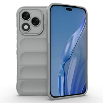 Coque Honor 400 Lite en TPU - Rugged - Gris Clair