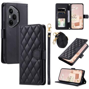 Étui Honor 400 Pro portefeuille matelassé luxueux