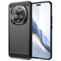 Coque Honor Magic6 Pro en TPU Brossé - Fibre de Carbone