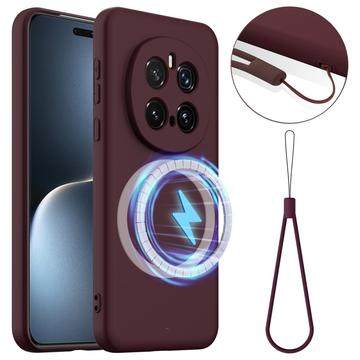 Coque Honor Magic7 Pro en Silicone Liquide - Compatible MagSafe