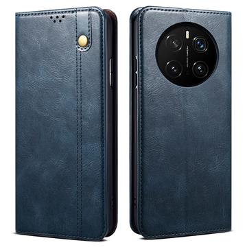 Étui Portefeuille Honor Magic7 Pro avec Fermeture Magnétique - Bleu
