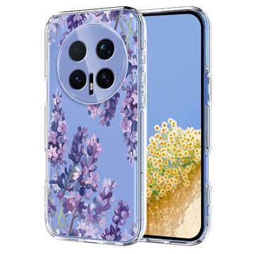 Coque Honor Magic8 Pro en TPU à motif floral