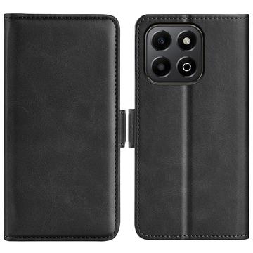 Etui portefeuille Honor X6b avec fermeture magnétique - Texture Veau
