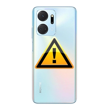 Réparation Cache Batterie pour Honor X7a - Argenté