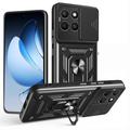 Coque Hybride Honor X8c à Anneau Rotatif avec Protection pour Appareil Photo