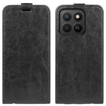 Étui à Rabat Vertical Honor X8c avec Porte-Cartes - Noir